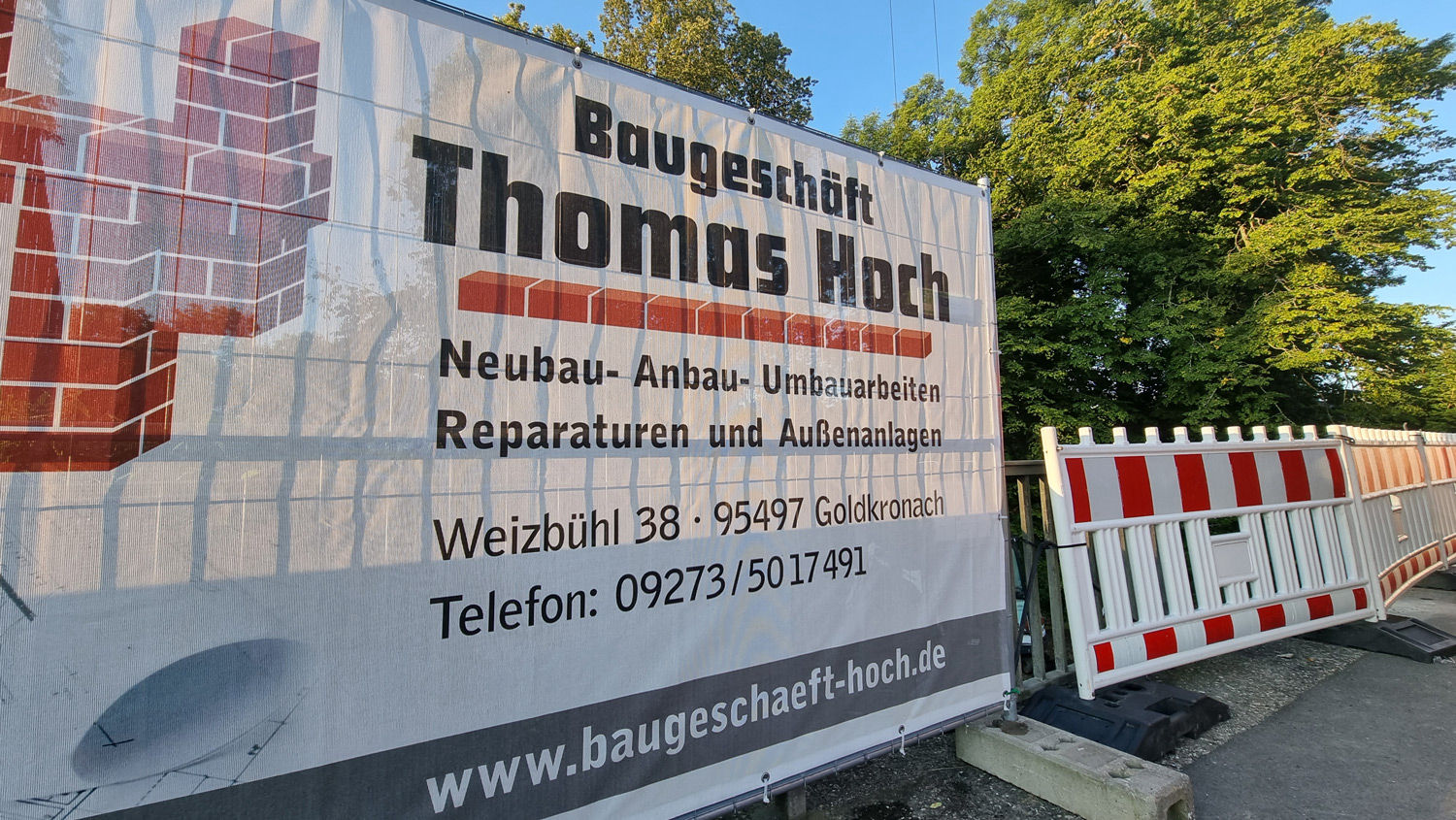 Baugeschäft Thomas Hoch e. K. aus Goldkronach bei Bayreuth
